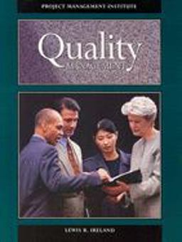 Quality Management for Projects and Programs  9781880410110 Front Cover