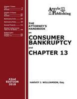 Attorney's Handbook on Consumer Bankruptcy and Chapter 13 An Attorney's Practical Guide to Consumer Bankruptcy  9781880730515 Front Cover