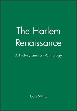Harlem Renaissance A History and an Anthology  9781881089674 Front Cover