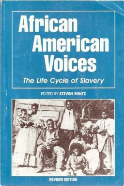 African American Voices : The Life Cycle of Slavery  9781881089889 Front Cover