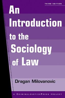 Introduction to the Sociology of Law 3rd 9781881798408 Front Cover