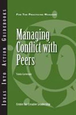 Managing Conflict with Peers  9781882197743 Front Cover