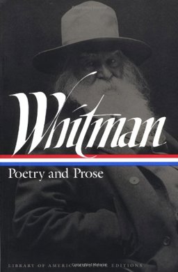 Whitman Poetry and Prose  9781883011352 Front Cover