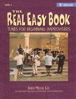 Real Easy Book - Tunes for Beginning Improvisers - Level 1 - Eb Edition  9781883217198 Front Cover