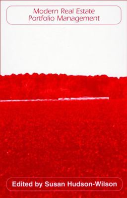 Modern Real Estate Portfolio Management  9781883249793 Front Cover