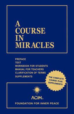Course in Miracles Combined Volume 3rd 9781883360269 Front Cover