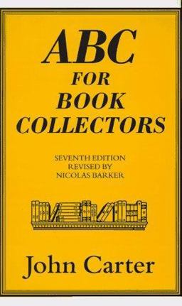 ABC for Book Collectors 7th 9781884718052 Front Cover