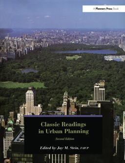 Classic Readings in Urban Planning 2nd 9781884829901 Front Cover