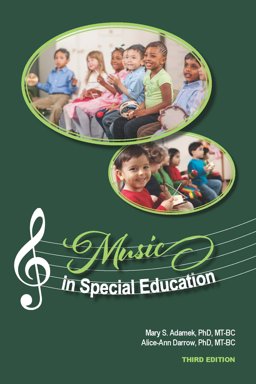 Music in Special Education 3rd 9781884914348 Front Cover