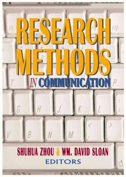 Research Methods in Communication  9781885219534 Front Cover