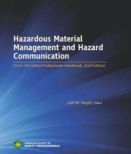 Hazardous Material Management and Hazard Communication  9781885581716 Front Cover