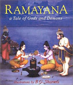 Ramayana A Tale of Gods and Demons  9781886069633 Front Cover