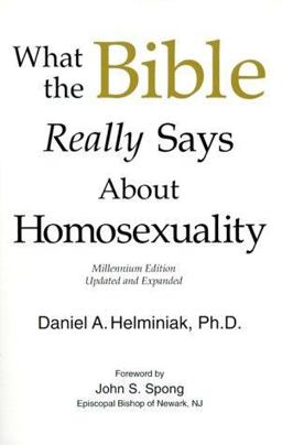 What the Bible Really Says about Homosexuality : Millennium Edition  9781886360099 Front Cover