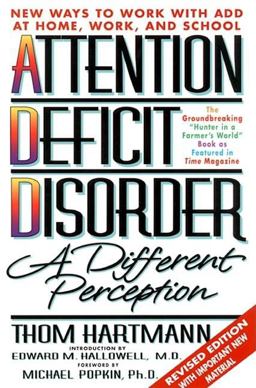 Attention Deficit Disorder A Different Perception 2nd 9781887424141 Front Cover