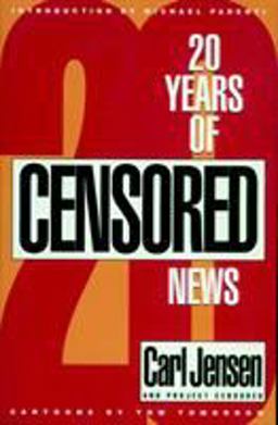 20 Years of Censored News  9781888363524 Front Cover