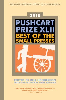 Pushcart Prize XLII Best of the Small Presses 2018th 9781888889857 Front Cover