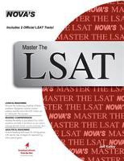 Master the LSAT Includes 2 Official LSATs!  9781889057118 Front Cover