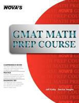 GMAT Math Prep Course  9781889057507 Front Cover