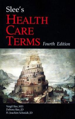 Slee's Health Care Terms 4th 9781889458021 Front Cover