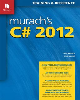 Murach's C# 2012  9781890774721 Front Cover