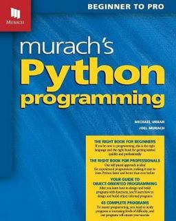 Murachs Python Programming  9781890774974 Front Cover