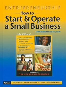Entrepreneurship How to Start and Operate a Small Business 10th 9781890859183 Front Cover