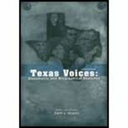 Texas Voices  9781890919955 Front Cover