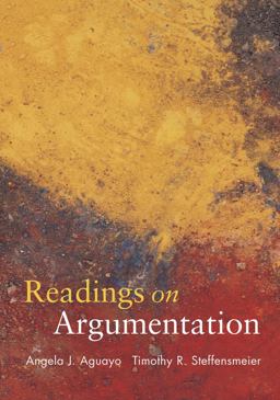 Readings on Argumentation  9781891136207 Front Cover
