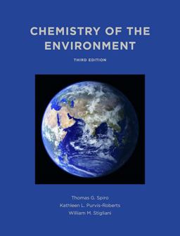 Chemistry of the Environment 3rd 9781891389702 Front Cover