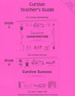 Cursive Teacher's Guide