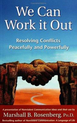 We Can Work It Out Resolving Conflicts Peacefully and Powerfully  9781892005120 Front Cover