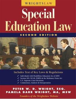 Wrightslaw; Special Education Law, 2nd Ed 2nd 9781892320162 Front Cover