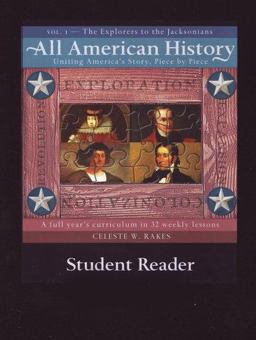 All American History Student Reader The Explorers to the Jacksonians  9781892427120 Front Cover