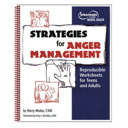 Strategies for Anger Management Reproducible Worksheets for Teens and Adults  9781893277175 Front Cover