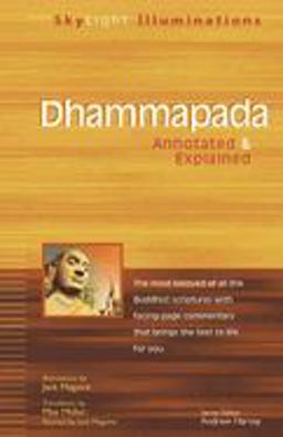 Dhammapada Annotated and Explained  9781893361423 Front Cover