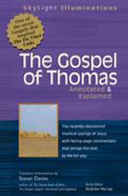 Gospel of Thomas Annotated and Explained  9781893361454 Front Cover