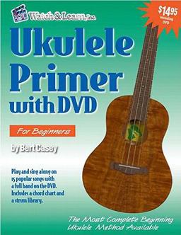 Ukulele Primer Book for Beginners with DVD  9781893907676 Front Cover
