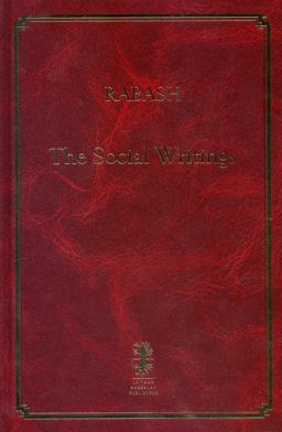 Rabash - The Social Writings  9781897448519 Front Cover