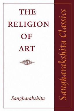 Religion of Art  9781899579884 Front Cover