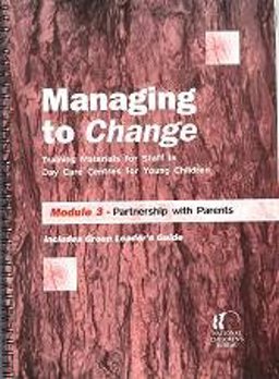 Managing to Change Managing to Change