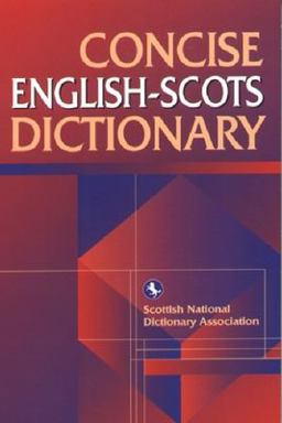 Concise English-Scots Dictionary  9781902930046 Front Cover