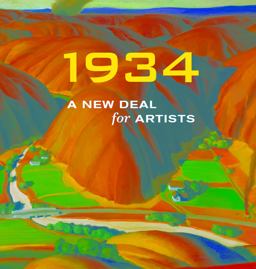 1934: a New Deal for Artists  9781904832676 Front Cover