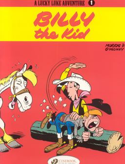 A Lucky Luke Adventure Billy the Kid  9781905460113 Front Cover