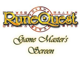 RuneQuest - Scenario and Gamemaster's Screen