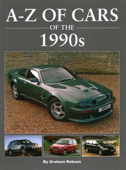 A-Z of Cars of The 1990s  9781906133672 Front Cover