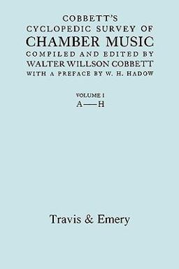 Cobbett's Cyclopedic Survey of Chamber Music