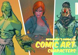 Beginner's Guide to Comic Art - Characters  9781909414273 Front Cover