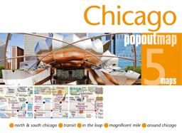 Chicago PopOut Map  9781910218495 Front Cover