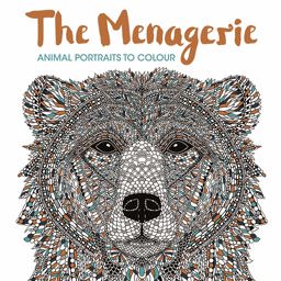 Menagerie Animal Portraits to Colour  9781910552155 Front Cover