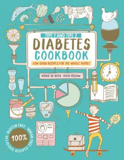 Type 1 and Type 2 Diabetes Cookbook Low Carb Recipes for the Whole Family  9781910904978 Front Cover